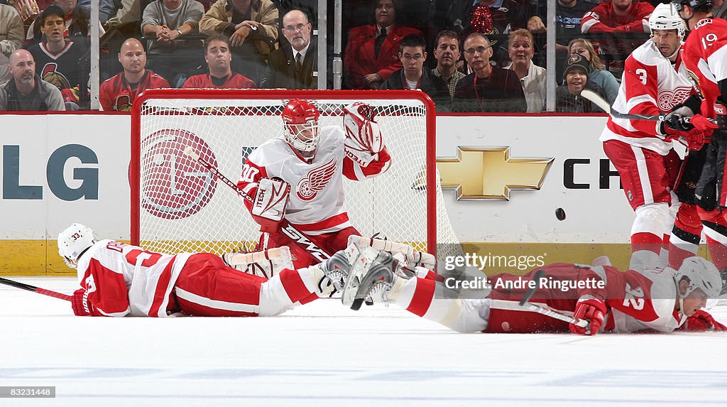 Detroit Red Wings v Ottawa Senators