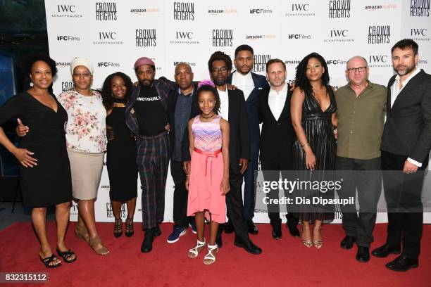 Marsha Stephanie Blake, Lakeith Stanfield, Carl King, guest, Colin Warner, Nnamdi Asomugha, Matt Ruskin, Natalie Paul, Bob Berney, and Jonathan Baker...