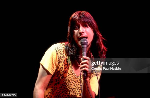 Steve Perry of Journey at the Poplar Creek Music Theater in Hoffman Estates, Illinois, September 3, 1981.