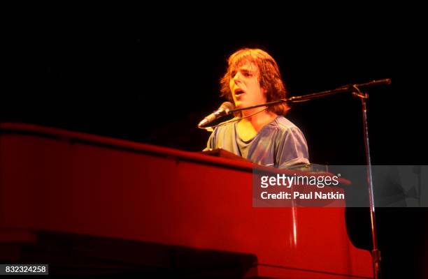 Jonathan Cain of Journey at the Poplar Creek Music Theater in Hoffman Estates, Illinois, September 3, 1981.