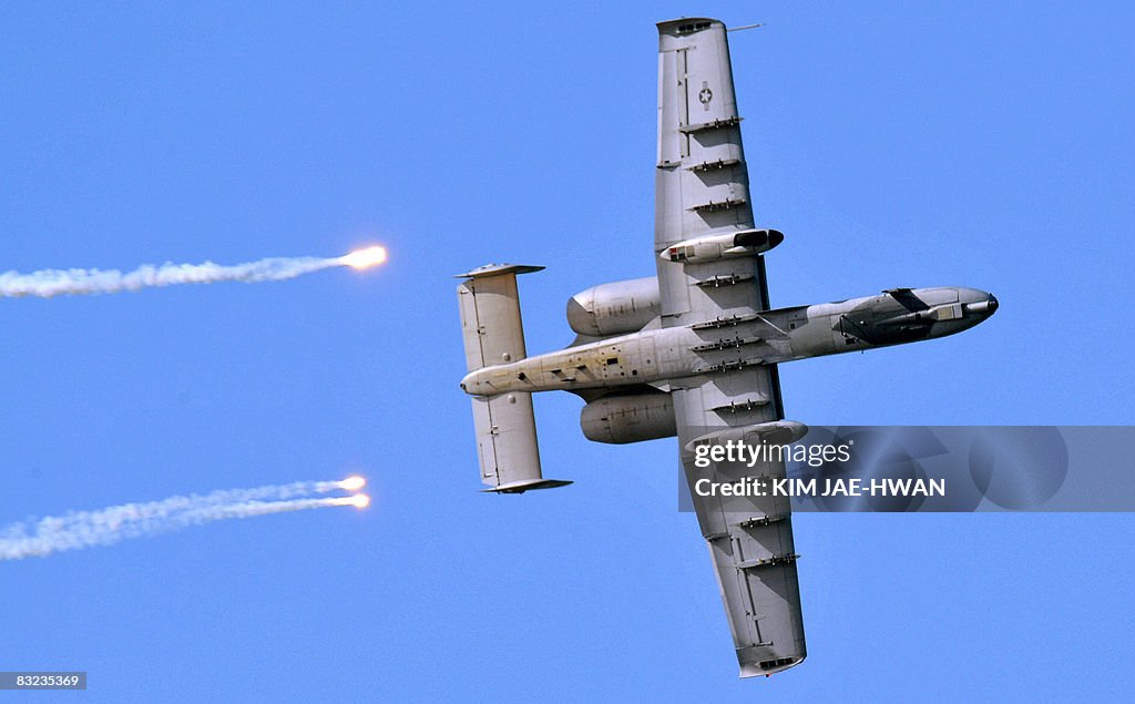 US Air Forces' A-10 Thunderbolt II attac