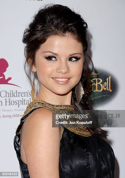 Actress Selena Gomez arrives at St. Jude Children's Hospital Hosts 5th Annual "Runway For Life" Benefit at the Beverly Hilton Hotel on October 11,...