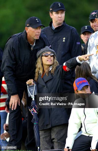 Ryder Cup Team captain Tom Lehman and wife Melissa