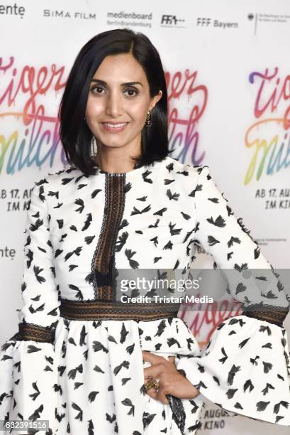 Narges Rashidi attends the 'Tigermilch' Premiere at Kino in der Kulturbrauerei on August 15, 2017 in Berlin, Germany.