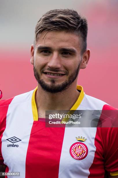 Portrait of Cristian Portugues &quot;Portu&quot; from Spain of Girona FC during the Costa Brava Trophy match between Girona FC and Manchester City at...