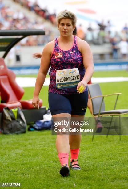 Anita Wlodarczyk during the European Athletics Meeting Kamila Skolimowska Memorial at the National Stadium on August 15, 2017 in Warsaw, Poland. It...