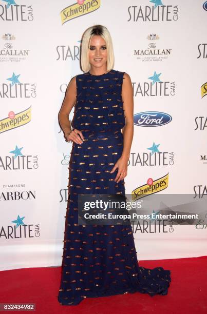 Ana Alvarez attends Starlite Gala on August 13, 2017 in Marbella, Spain.