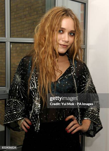 Mary-Kate Olsen attending a photocall for the launch of her new perfume line, London.