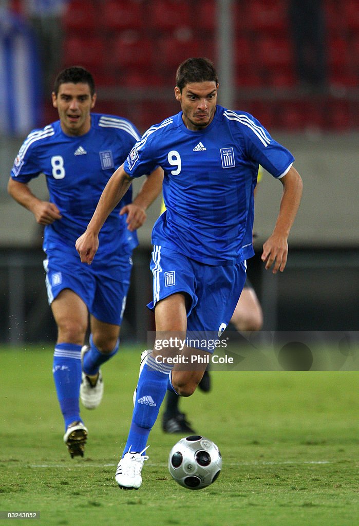 Greece v Moldova - FIFA2010 World Cup Qualifier
