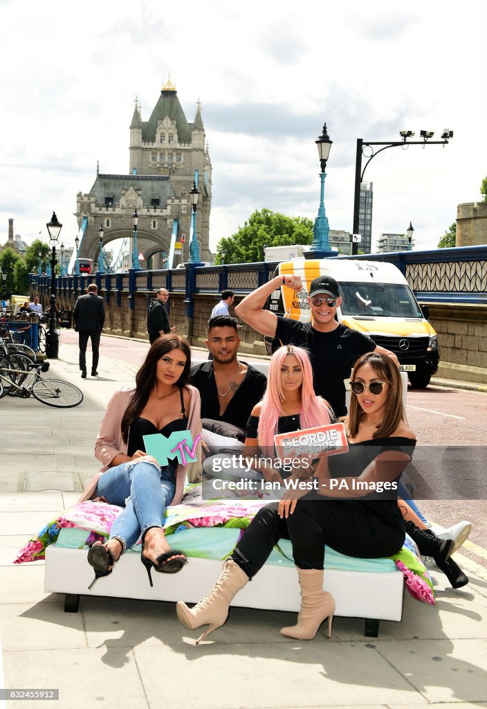 Geordie Shore: Land of Hope and Geordie Photocall - London