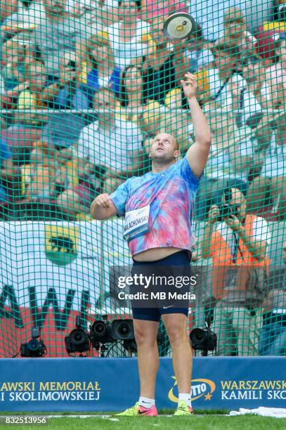 Piotr Malachowski during 5th Kamila Skolimowska Memorial on August 15, 2017 in Warsaw, Poland.