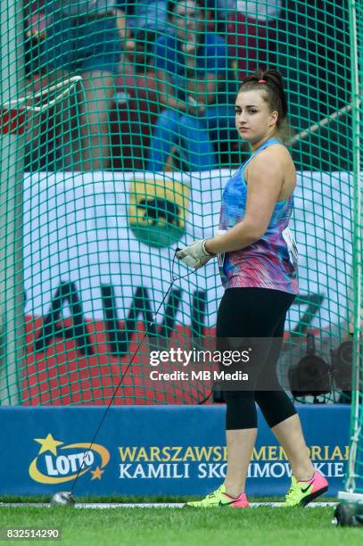 Malwina Kopron during 5th Kamila Skolimowska Memorial on August 15, 2017 in Warsaw, Poland.