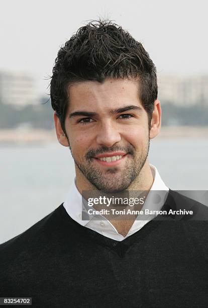 Miguel Angel Munoz poses during MIPCOM at the Majestic Pier on October 13, 2008 in Cannes, France.