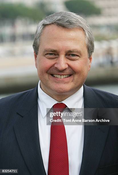 Paul Zilk - CEO of ReedMidem Organisation poses during MIPCOM at the Majestic Pier on October 13, 2008 in Cannes, France.