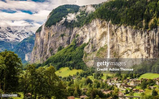 lauterbrunnen, switzerland, europe - zermatt switzerland stock pictures, royalty-free photos & images