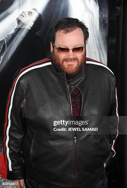 Director John Moore arrives for the premiere of the "Max Payne" at the Mann's Grauman Chinese Theater in Hollywood, California, on October 13, 2008....