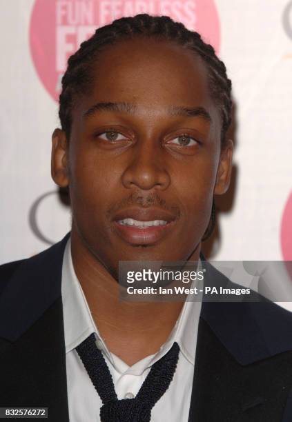 Lemar arrives for the Cosmopolitan Fun Fearless Female Awards with Olay, at the Bloomsbury Ballroom in central London.