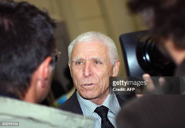 Christian Iacono, 73 ans, maire de Vence de 1989 à 2001 et r�éélu à ce poste en mars 2008 et accusé du viol de son petit-fils qu'il a toujours nié,...