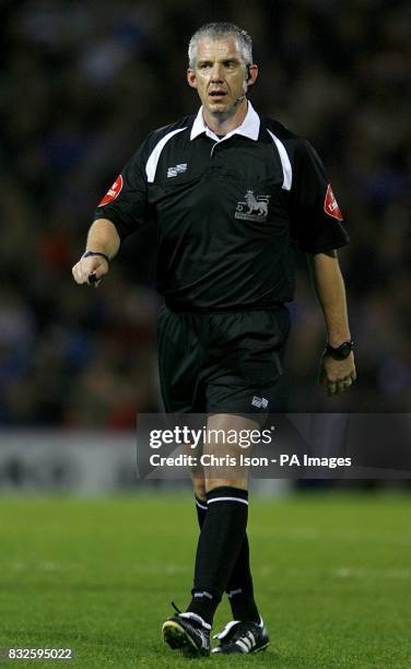 Referee Chris Foy.