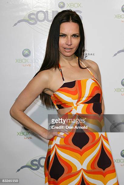 Tali Jatali arrives at the Xbox Sounds event at Sydney Opera House on October 14, 2008 in Sydney, Australia. The event is the first in a series of...
