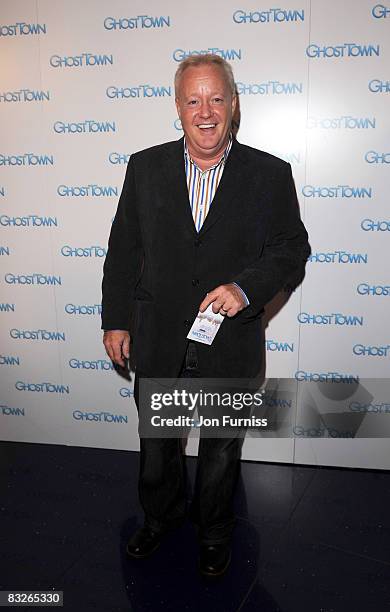 Keith Chegwin attends the VIP screening of Ghost Town at Apollo West End on October 14, 2008 in London, England.