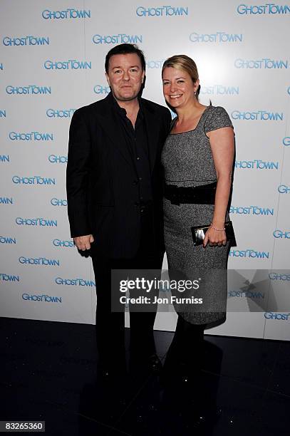 Ricky Gervais Wife Photos and Premium High Res Pictures - Getty Images