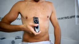 Man Trimming Chest Hair In Bathroom High-Res Stock Video Footage - Getty Images Man Trimming Chest Hair In Bathroom High-Res Stock Video Footage - Getty Images