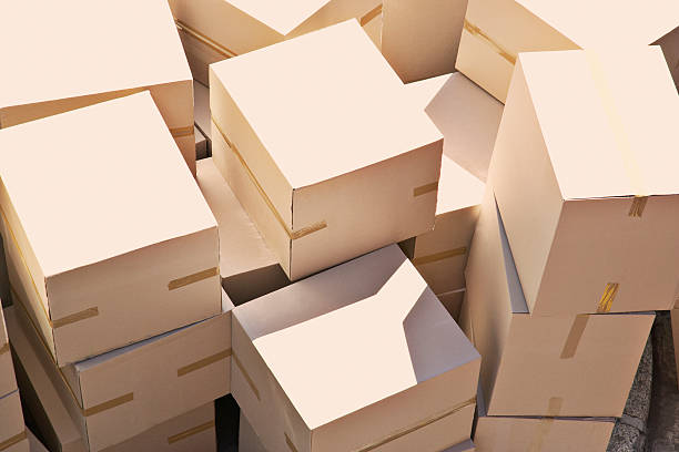 Where to Buy Moving Boxes in South Africa? 8 large group of stacked