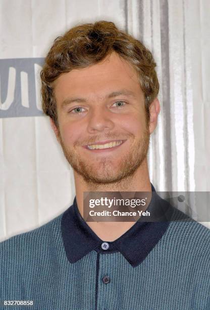 Jack Quaid attends Build series to discuss "Logan Lucky" at Build Studio on August 16, 2017 in New York City.