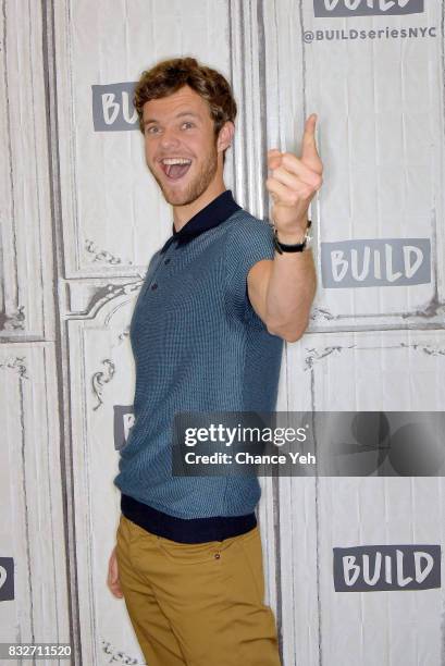 Jack Quaid attends Build series to discuss "Logan Lucky" at Build Studio on August 16, 2017 in New York City.