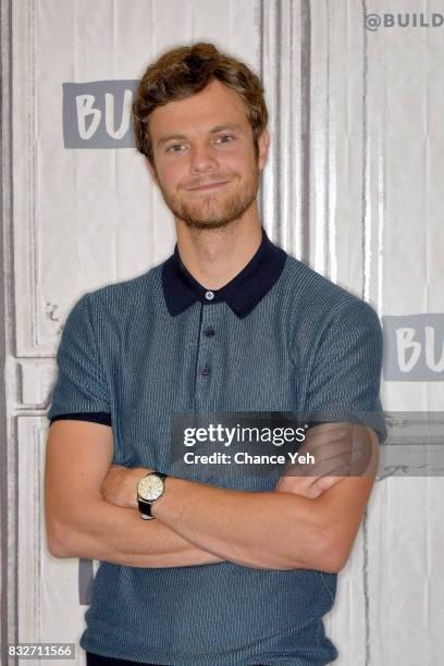 Jack Quaid attends Build series to discuss "Logan Lucky" at Build Studio on August 16, 2017 in New York City.