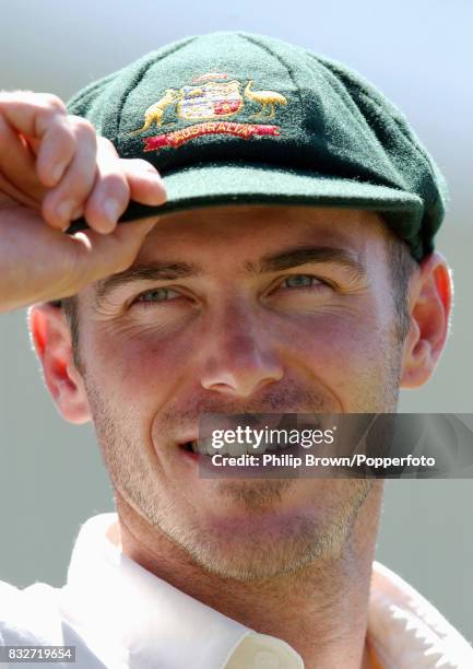 Australian cricketer Damien Martyn announced his retirement from international cricket after the 2nd Ashes Test match at Adelaide, 8th December 2006....