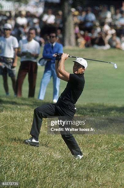 Gary Player in action at Bellerive CC. St. Louis, MO 6/17/1965 --6/21/1965 CREDIT: Walter Iooss Jr.