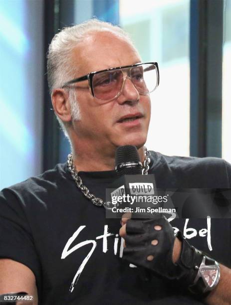 Actor/comedian Andrew Dice Clay attends Build to discuss his TV show "Dice" at Build Studio on August 16, 2017 in New York City.