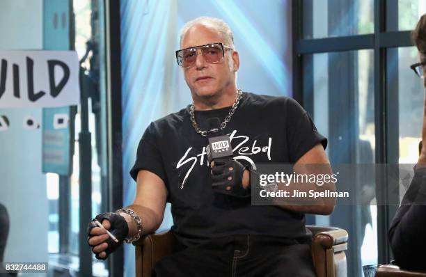 Actor/comedian Andrew Dice Clay attends Build to discuss his TV show "Dice" at Build Studio on August 16, 2017 in New York City.