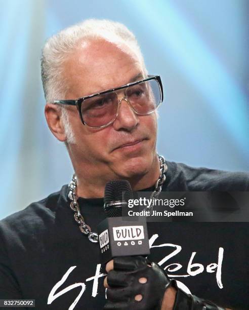 Actor/comedian Andrew Dice Clay attends Build to discuss his TV show "Dice" at Build Studio on August 16, 2017 in New York City.