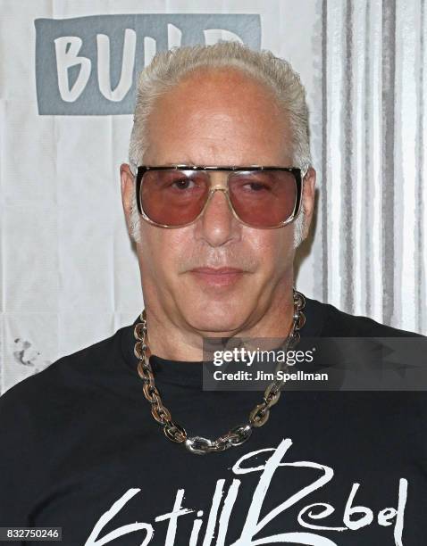 Actor/comedian Andrew Dice Clay attends Build to discuss his TV show "Dice" at Build Studio on August 16, 2017 in New York City.