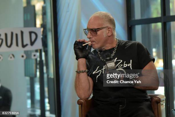 Andrew Dice Clay attends Build series to discuss "Dice" at Build Studio on August 16, 2017 in New York City.