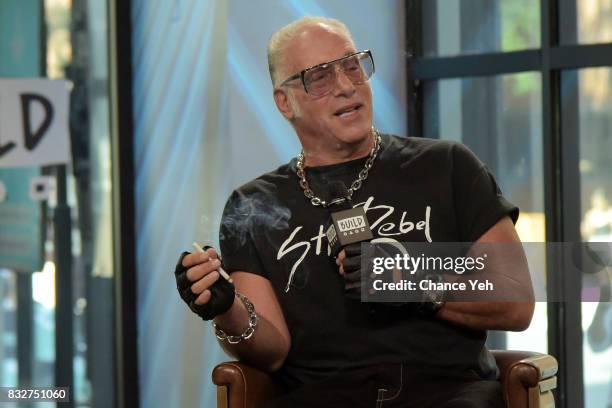 Andrew Dice Clay attends Build series to discuss "Dice" at Build Studio on August 16, 2017 in New York City.