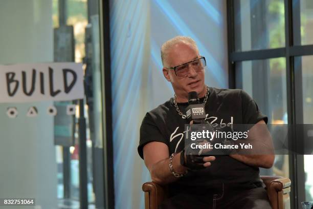 Andrew Dice Clay attends Build series to discuss "Dice" at Build Studio on August 16, 2017 in New York City.