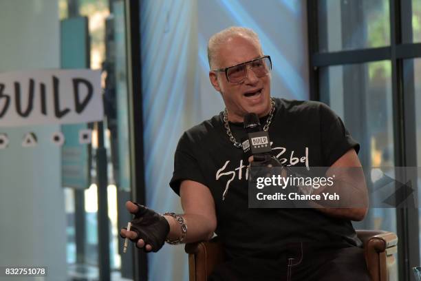 Andrew Dice Clay attends Build series to discuss "Dice" at Build Studio on August 16, 2017 in New York City.