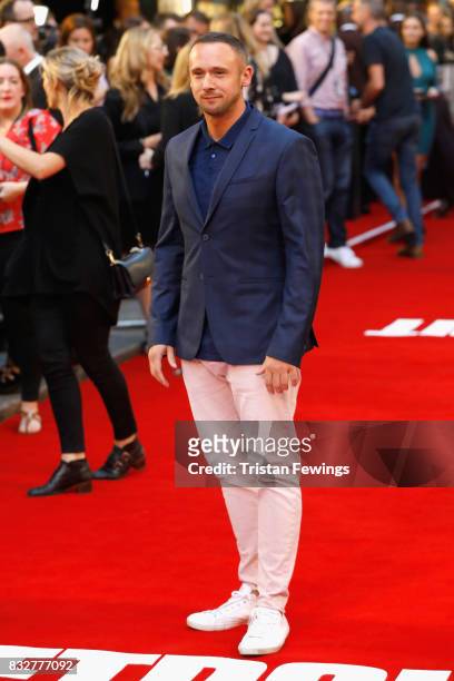 Jason Maza arriving at the 'Detroit' European Premiere at The Curzon Mayfair on August 16, 2017 in London, England.