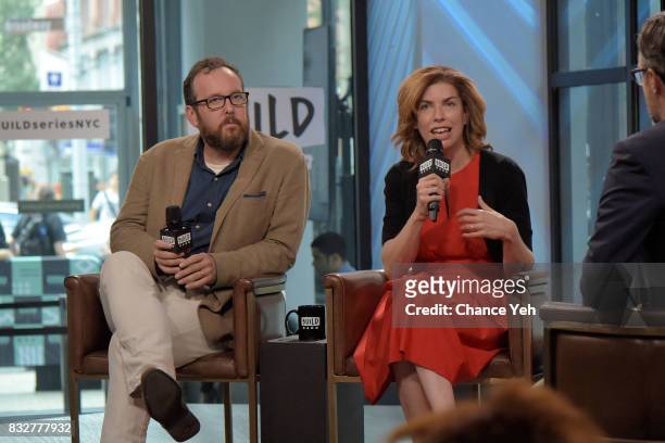 Scott and Julie Menin attend Build series to discuss One Film, One New York Campaign at Build Studio on August 16, 2017 in New York City.