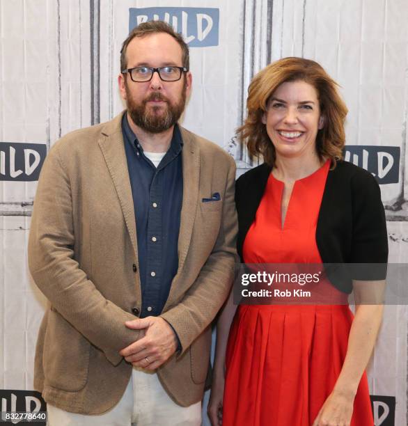 Scott and Julie Menin discuss the One Film, One New York Campaign at Build Studio on August 16, 2017 in New York City.