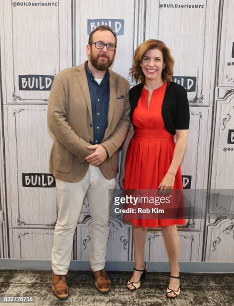 Scott and Julie Menin discuss the One Film, One New York Campaign at Build Studio on August 16, 2017 in New York City.