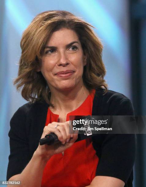 Julie Menin attends Build to discuss The One Film, One New York campaign at Build Studio on August 16, 2017 in New York City.