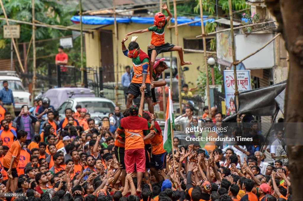 Dahi Handi Festival Celebrations