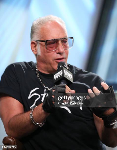 Andrew Dice Clay discusses his TV Show "Dice" at Build Studio on August 16, 2017 in New York City.