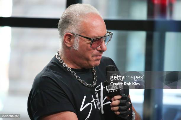 Andrew Dice Clay discusses his TV Show "Dice" at Build Studio on August 16, 2017 in New York City.