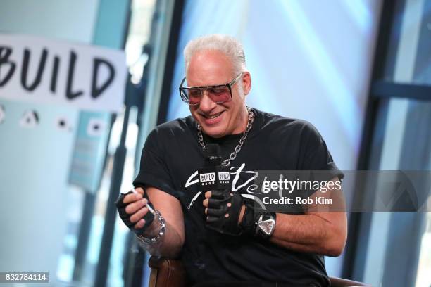 Andrew Dice Clay discusses his TV Show "Dice" at Build Studio on August 16, 2017 in New York City.